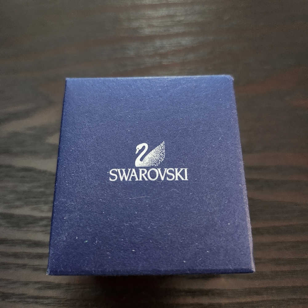 Silver And Crystal Statement Ring - image 2